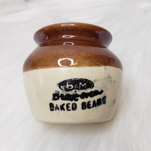 B&M Accents Bm Brick Oven Baked Beans Bean Pot Burnham Morrill Co